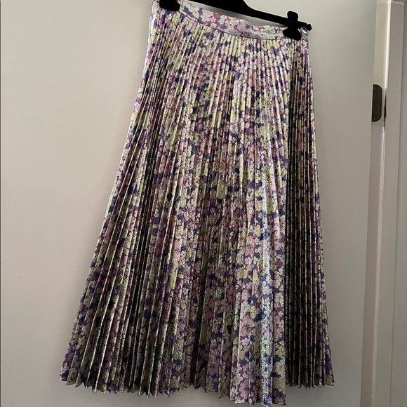 STELLA MCCARTNEY PATTERNED PLEATED SKIRT - Picture 7 of 11